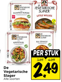  de vegetarische slager vegetarisch burger little kipstuckjes soorten rul gehackt stuk 