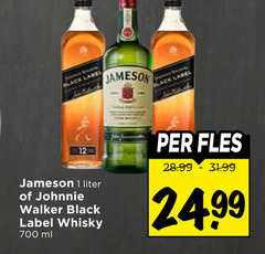 klik op dit plaatje voor een vergroting en voor vergelijkbare aanbiedingen gerelateerd aan
johnnie walker jameson whisky 1 12 700 black label liter ml fles johnnie walker jameson whisky 1 12 700 black label liter ml fles