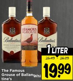 klik op dit plaatje voor een vergroting en voor vergelijkbare aanbiedingen gerelateerd aan
famous grouse ballantines whisky ballantine liter famous grouse ballantines whisky ballantine liter