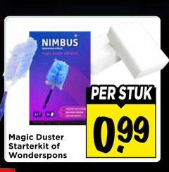  nimbus duster starterkit wonderspons stuk 99 