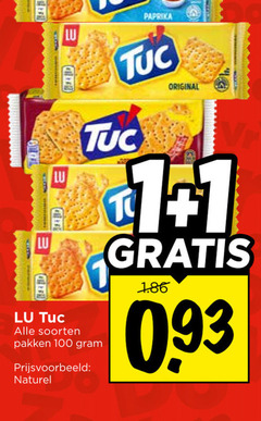 1 100 lu paprika tuc soorten pakken naturel original 