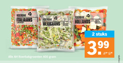  groentenpakket 2 3 99 400 roerbak italiaans fijngesneden mexicaans mais kidneybonen sperziebonen hollands broccoli stuks roerbakgroenten 