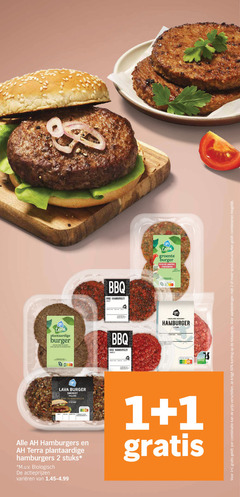  hamburgers 1 2 50 65 bbq hamburger spicy terra groente burger broccoli paprika champignon nederlandse stuks plantaardige vezels vitamine smokey gekoeld nutri score weide gang lava vulling rund varkensvlees m.u.v biologisch varieeren combinatie productvarianten combineren 