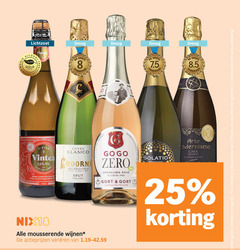  prosecco champagne sparkling wijn 6 8 10 25 750 lichtzoet droog gold free 0.0 green infused white ml clasico france gogo bubbels zero founded brut organic rosee alcohol klaas fils nix18 mousserende wijnen varieeren bio cava reserva by winemaker combineren flessen dezelfde combinatie aanbieding 