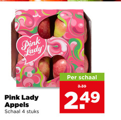  pink lady appels 4 schaal stuks 