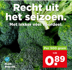  broccoli 500 recht seizoen voordeel planet proof 