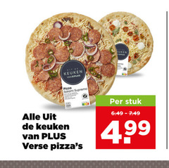  verse pizza keuken salami supremo stuk 4 99 