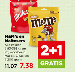  m en ms maltesers chocoladepindas chocolade 1 2 3 200 zakken peanut 