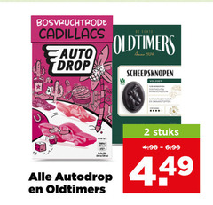  oldtimers autodrop snoep drop 2 bosvruchtrode cadillacs auto anno scheepsknopen volzoet zoethout stuks 