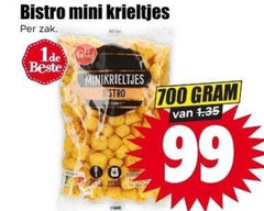  krieltjes 99 700 bistro mini zak minikrieltjes 