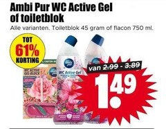  ambi pur toiletblok toiletreiniger 45 750 wc active gel flacon ml 