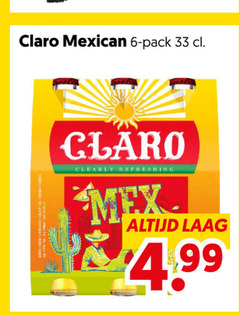  claro speciaalbieren 6 33 mexican pack clearly refreshing laag 4 99 