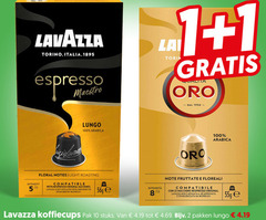  lavazza koffiecups 1 2 5 10 13 100 1956 torino italia espresso maestro lungo arabica intensity floral notes light compatible with nespresso original machines by 8 le da pak stuks pakken 