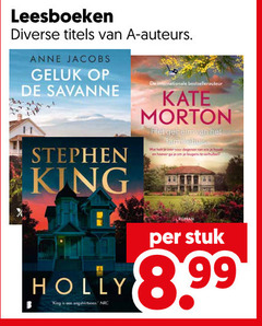  leesboeken titels auteurs anne jacobs savanne stephen internationale morton geheim familiehuis hout hoever leugens verhalen king holly stuk 