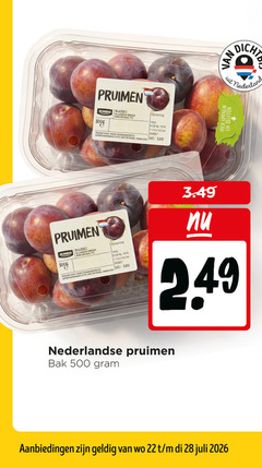  7 22 28 500 hx1616 fit nederland pruimen jumbo klasse pc oorsprong nl supermarkten b.v. antwoordnummer gekoeld maren verpakt nederlandse bak 