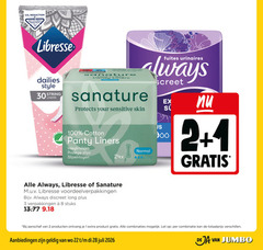  sanature libresse always inlegkruisjes maandverband 1 2 3 8 22 28 30 100 reduction recyclable paper pack dailies style sa nature liners normal fuites urinaires string protects your sensitive skin swan cotton panty slips slipeinlagen discreet stuks aanschaf combinaties let combinatie jumbo 