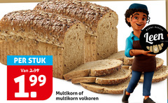  brood 3 99 stuk multikorn volkoren warme bakker 