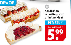 aardbeienvlaai aardbeienschnitt aardbeien schnitte halve vlaai stuk 