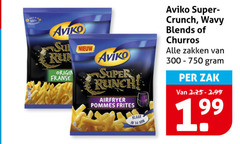  aviko patat 14 origin franse super airfryer pommes frites klaar min crunch blends churros zakken 300-750 zak 