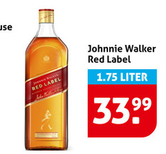  johnnie walker whisky red label john liter 