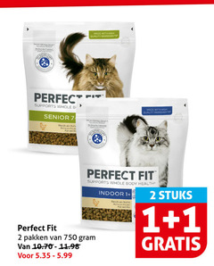  perfect fit kattenvoer 1 2 750 with high quality ingredients supports whole b senior riche body health pakken indoor poulet stuks 