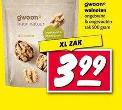  walnoten 500 gwoon puur natuur ongebrand ongezouten xl zak 3.99 