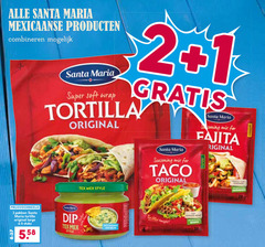 santa maria tortilla maaltijdmix dipsauzen taco 1 2 3 6 medium mexicaanse combineren super soft wrap original style seasoning mix for fajita chicken mushroom 28gram pakken large stuks dip old tonight minced meat 