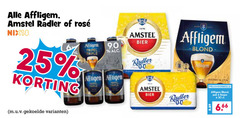  affligem amstel speciaalbieren radler bier 6 25 30 rosee nix18 tripel triple 0.0 blond pak 