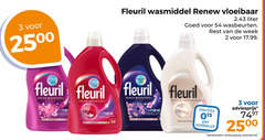  fleuril wasmiddel 2 3 color rene vloeibaar liter wasbeurten rest week black bloom white light wasbeurt 25 