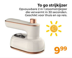  1 2 30 to go strijkijzer opvouwbare stoomstrijkijzer verwarmt seconden thuis reis 