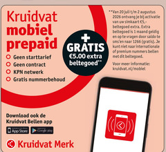 klik op dit plaatje voor een vergroting en voor vergelijkbare aanbiedingen gerelateerd aan
1 2 5 20 kruidvat mobiel prepaid starttarief beltegoed kpn netwerk nummerbehoud activatie simkaart maand vragen saldo internationale premium nummers bellen kruidvat.nl download store google play merk 1 2 5 20 kruidvat mobiel prepaid starttarief beltegoed kpn netwerk nummerbehoud activatie simkaart maand vragen saldo internationale premium nummers bellen kruidvat.nl download store google play merk