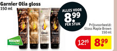  garnier olia haarkleuring 150 gloss ml kruidvat stuk maple brown 