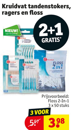 klik op dit plaatje voor een vergroting en voor vergelijkbare aanbiedingen gerelateerd aan
kruidvat huismerk tandenstokers flosdraad interdentale ragers 1 2 3 50 floss stuks kruidvat huismerk tandenstokers flosdraad interdentale ragers 1 2 3 50 floss stuks