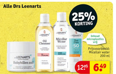  25 50 200 babybillen oil cleanser water sun inhoud microplastics vrij ml 