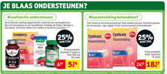  voedingssupplement 5 15 25 30 60 blaas ondersteunen blaasfunctie voedingssupplementen solidago a.vogel kruidvat echinacea roter cranberry extract lucovitaal mat blaasontsteking behandelen plassen branderig gevoel lage rugpijn cysticare puur mg stuks kuur vitaal one day gezondheidsproduct lees afwachting europese toelating medisch hulpmiddel 