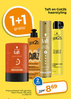 klik op dit plaatje voor een vergroting en voor vergelijkbare aanbiedingen gerelateerd aan
taft got2b hairspray 1 2 22 300 haarstyling power mega strong glued styling gel scalp extreme freeze spray men 72h hold ml taft got2b hairspray 1 2 22 300 haarstyling power mega strong glued styling gel scalp extreme freeze spray men 72h hold ml