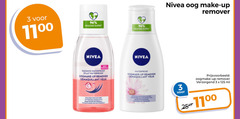  3 96 nivea oog make up remover recycled bottle formula radiance waterproof yeux demaquillant oogmake-up verzorgend ml 