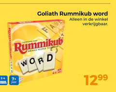  spelletjes goliath rummikub word 7 jaar original 2-rings people together 