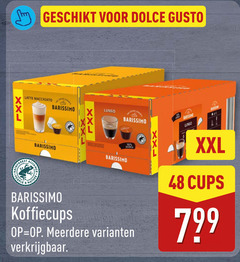  barissimo dolce gusto capsules 48 xxl latte macchiato lungo people nature koffiecups meerdere cups 