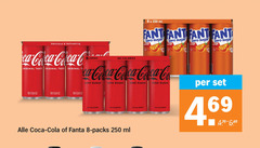  coca-cola fanta cola frisdrank 8 250 refreshing ml fant zero sugar range coca original taste calories core co calorieen 