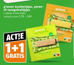  ijslollies waterijs 1 2 dozen 6 12 stuks actieprijs gwoon go mango 12x peren fruitijsjes 