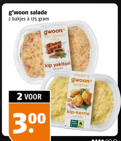  salade 2 300 bakjes gwoon tintje kip yakitori kiplekker kerrie solade beter leven 