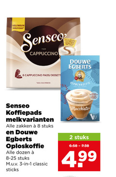  douwe egberts senseo oploskoffie koffiepads 1 2 3 8 nouveau cappuccino pads nou verwenkoffie zakken stuks dozen classic sticks latte macchiato 