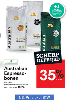  australian koffiebonen 1 35 zak moments eerlijke medium roast organic roasted coffee beans bean espresso bonen kilo share your intensity scherp geprijsd 