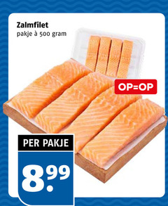  zalmfilet 500 pakje 