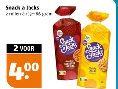  snack a jacks rijstwafels 2 30 400 rollen barbecue paprika cheese 