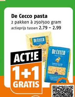  de cecco spaghetti pasta 1 2 pakken 250 500 actieprijs 