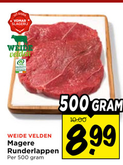  runderlappen 500 slagerij velden quality weide 