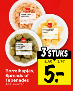  tapas verse olijven tapenade garnalen knoflook groene borrelhapjes spreads tapenades soorten noordwoudse kaasblokjes pikant 3stuks 