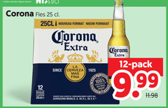 corona speciaalbieren 12 18 25 jaar alcohol fles nouveau format formaat buil flessen since la cerveza pack ingredients natural origin maize licentie 
